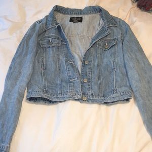 MUST SELL! cropped ralph lauren denim jacket